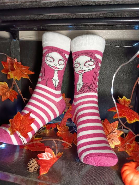 Sally Halloween Socks